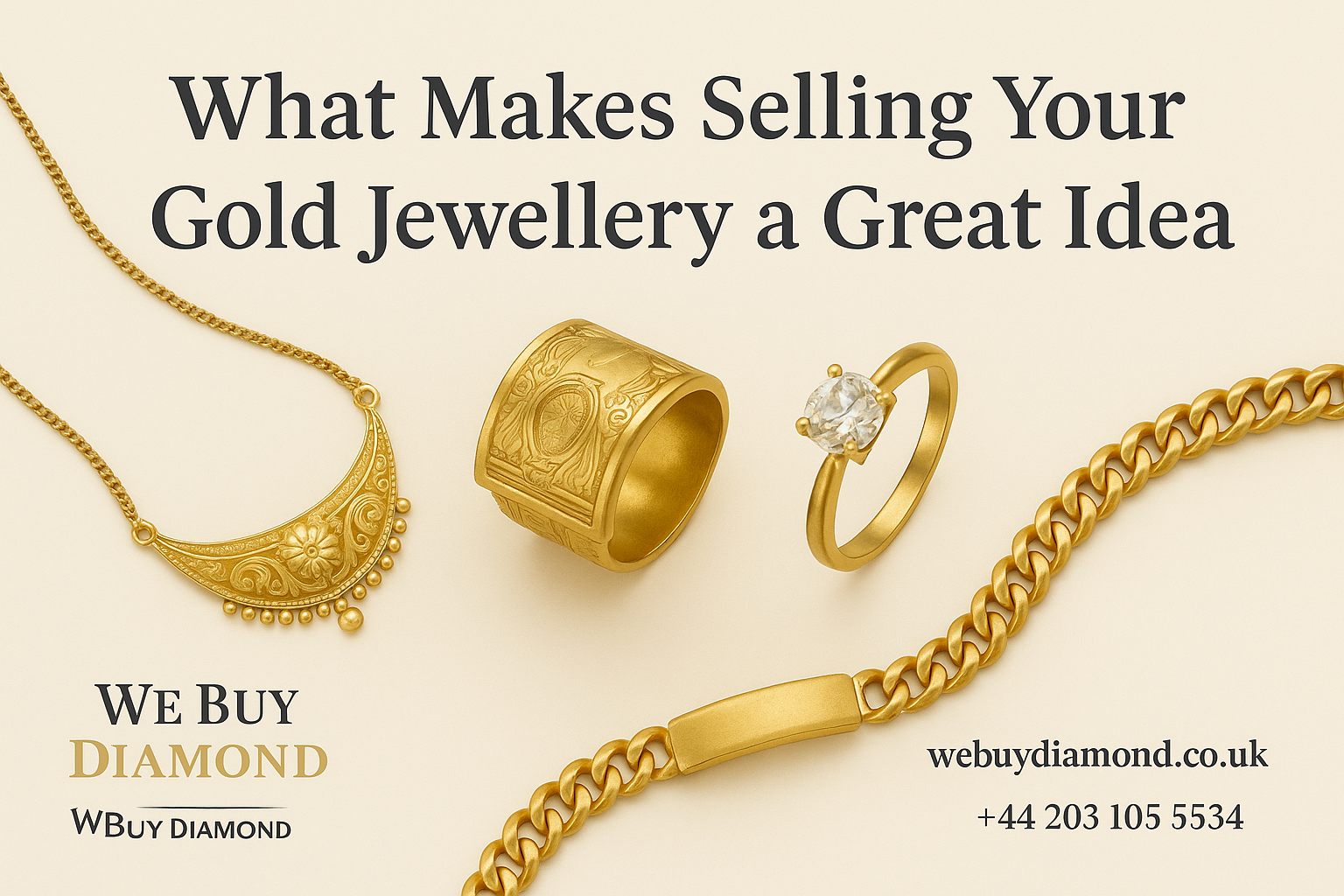 What Makes Selling Your Gold Jewellery a Great Idea?