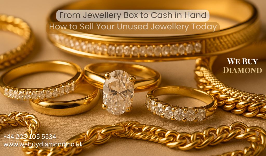From Jewellery Box to Cash in Hand: How to Sell Your Unused Jewellery Today