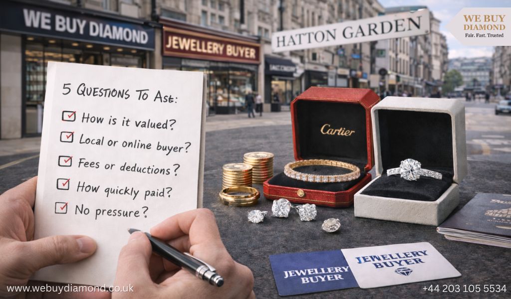 Before You Sell: 5 Questions to Ask Any Jewellery Buyer
