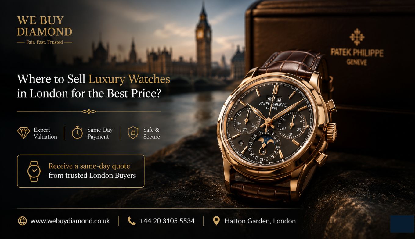 Where to Sell Luxury Watches in London for the Best Price?